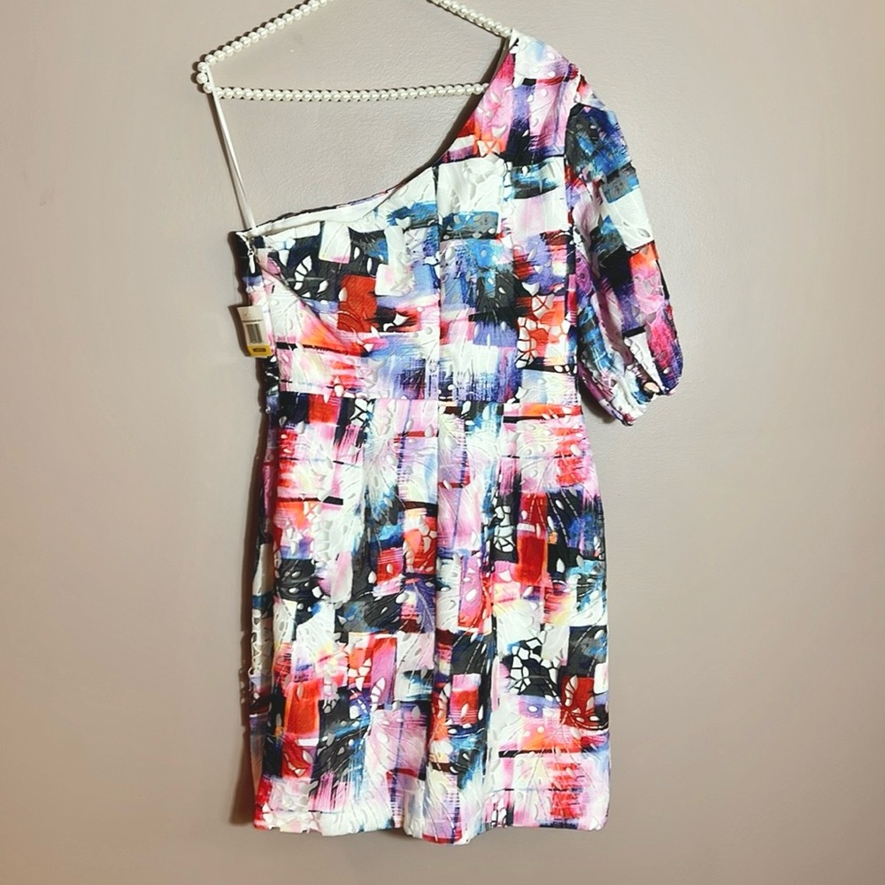 Dress The Population One Shoulder Dress - Picture 7 of 13